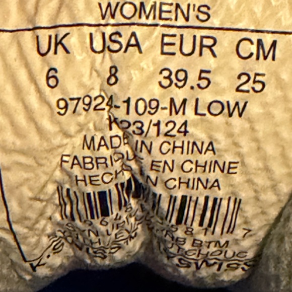 K-Swiss Women's White and Pink Sneakers tube sports - Picture 7 of 7